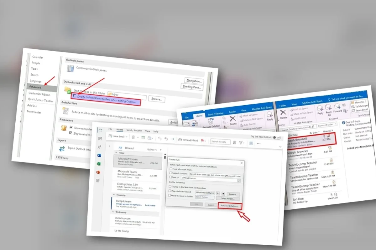 Tạo Quy Tắc Tự Động Xóa Email Quảng Cáo Outlook: Thủ Thuật Hay Lời Nguyền?