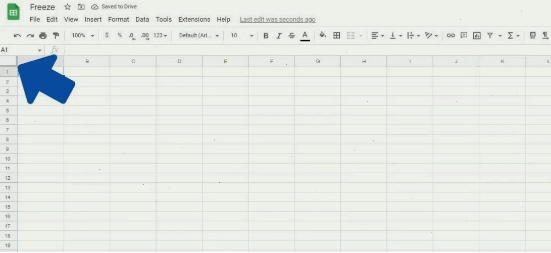 Ẩn và nhóm hàng cột trong Google Sheets trên điện thoại