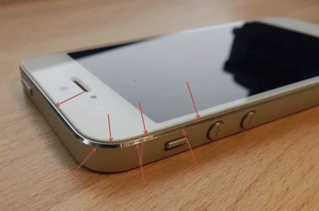 Bảo quản màn hình iPhone tránh bị hở sáng