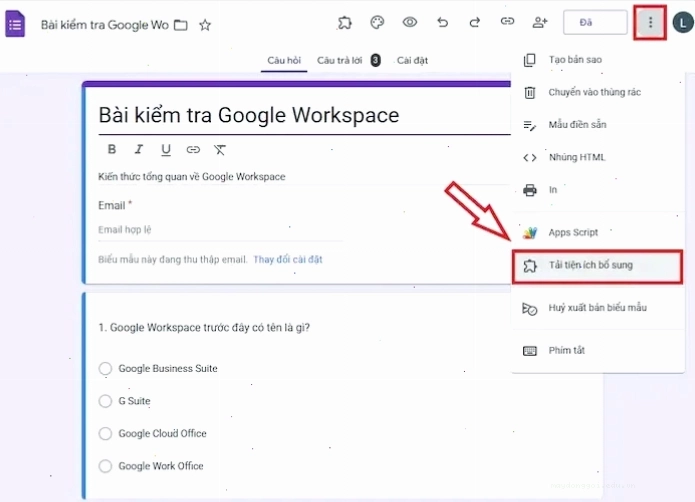 Cách Cài đặt Thời Gian Trong Google Forms Nhanh Chóng