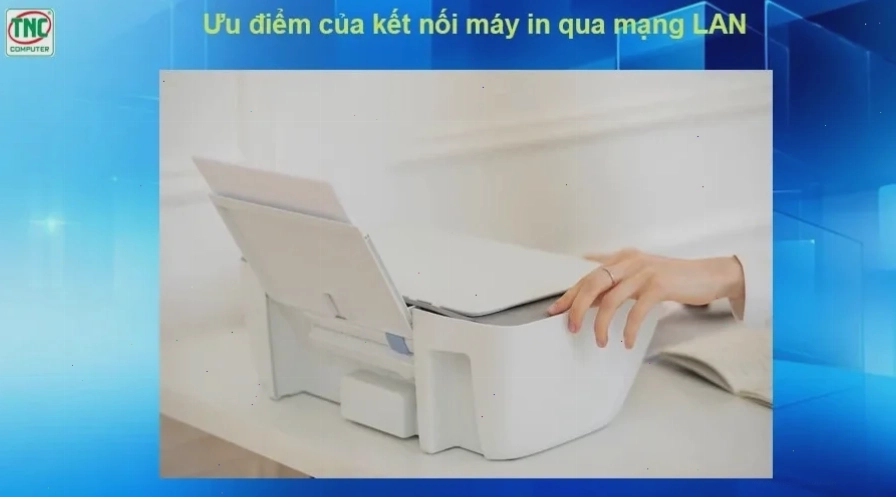 cách cài máy in mạng lan