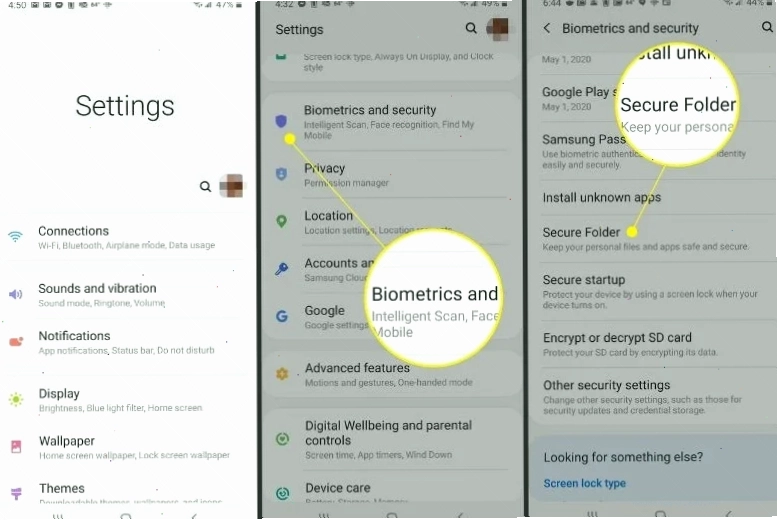 Cách khóa ứng dụng trên android bằng tính năng thư mục bảo mật