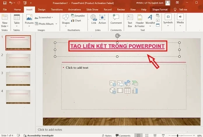 Cách Kiểm Tra Liên Kết Trong Powerpoint Với Thao Tác Thủ Công