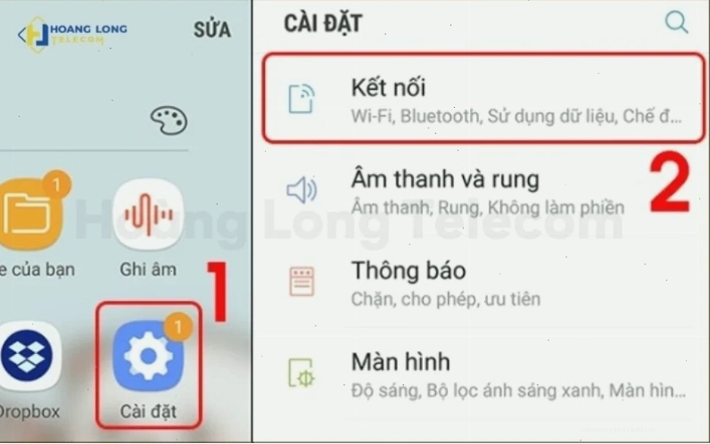 Cách phát WiFi trên Samsung (Android)