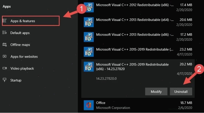 Cách sửa lỗi MSVCP140.Dll Is Missing Trên Windows 10, 7