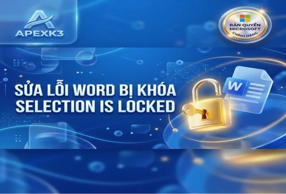 Cách sửa lỗi tài liệu Word bị khóa chỉnh sửa