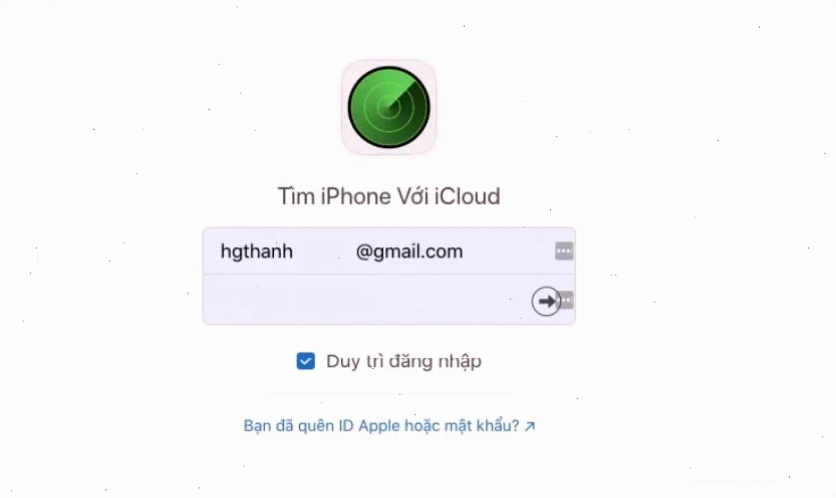 Cách tìm AirPods bị mất bằng website