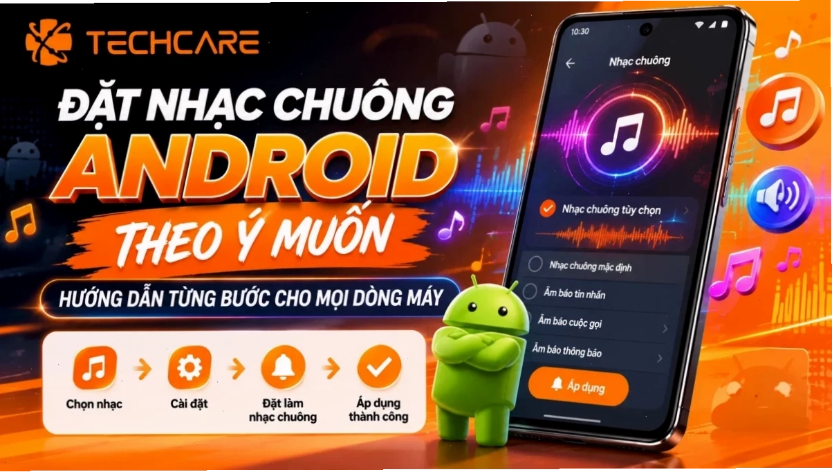 Cài nhạc chuông từ file MP3 trên Android