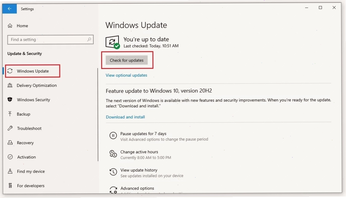Cảnh báo lỗi Windows Update gây full disk 100%