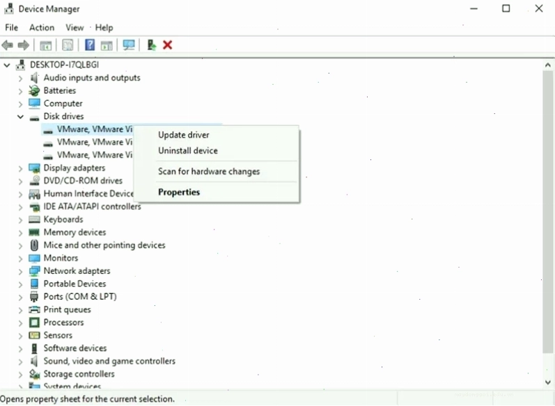 Cập nhật Driver trong Device Manager
