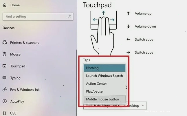 Cấu hình chuột trong Device Manager