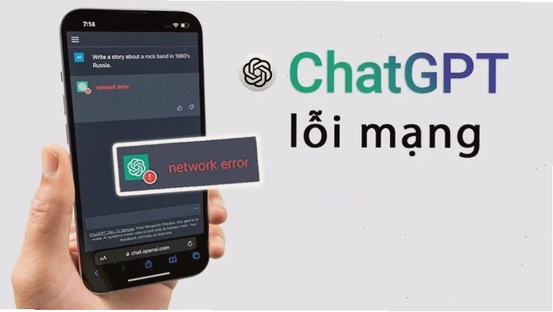 ChatGPT Báo Lỗi Do Đường Truyền Mạng Yếu