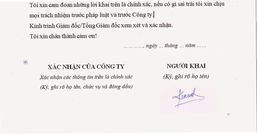 Chèn chữ ký tay vào file word làm hợp đồng