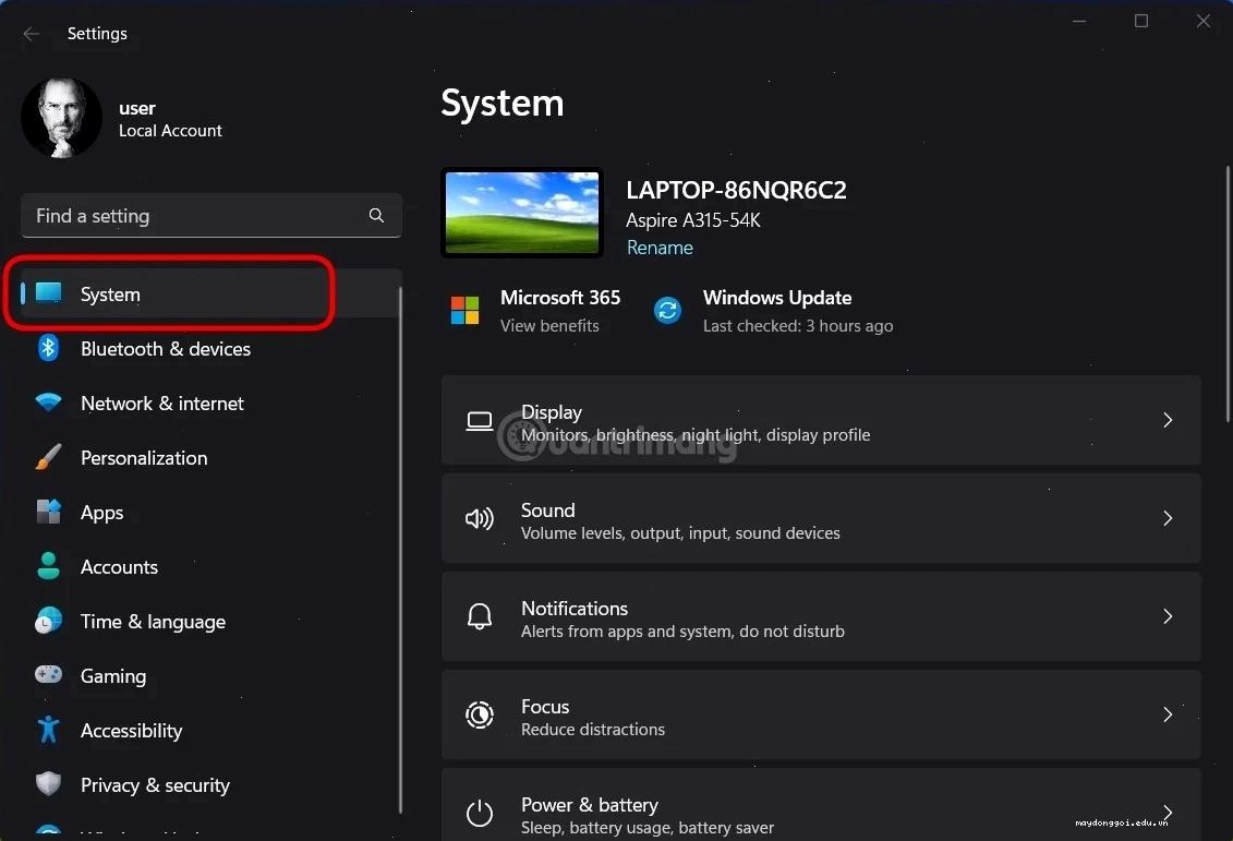 Chọn cách reset máy tính Windows 11