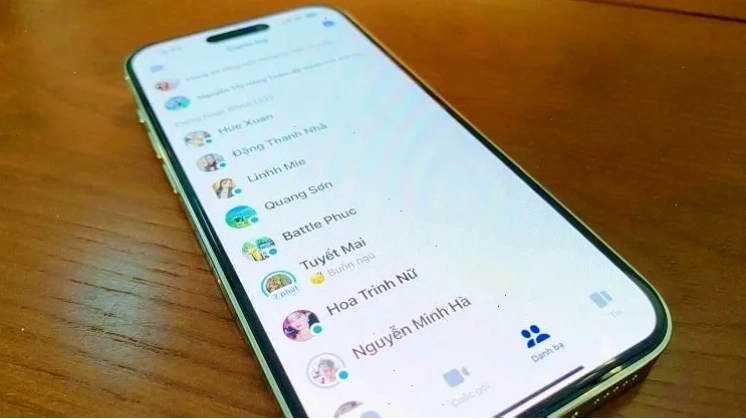 Đổi màu vòng trạng thái facebook messenger Audio LAB