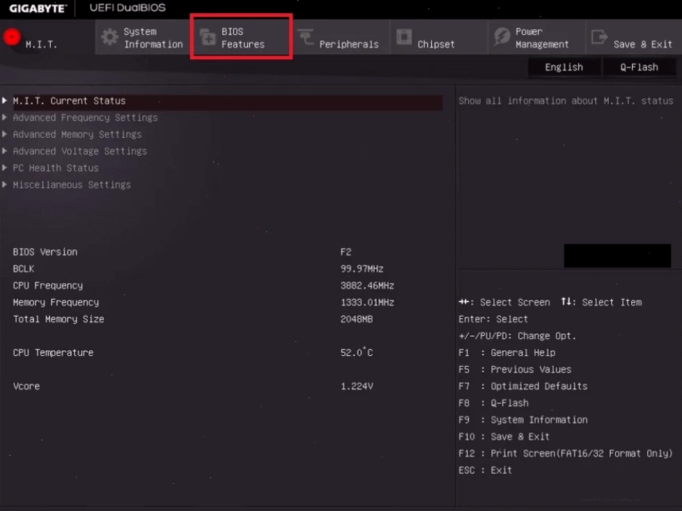 Dual BIOS Gigabyte đảm bảo an toàn khi update