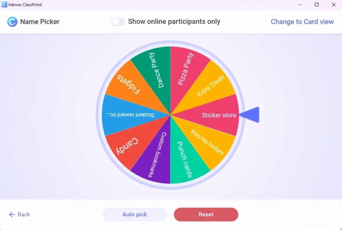 Dùng cò quay random chọn tên trong powerpoint để tăng tính tương tác