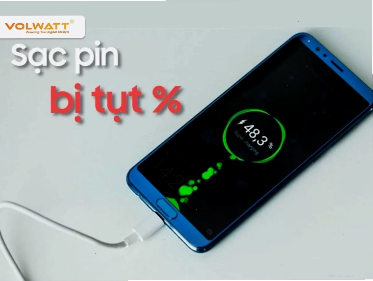 Giải đáp thắc mắc về lý do tại sao sạc pin cứ bị tụt