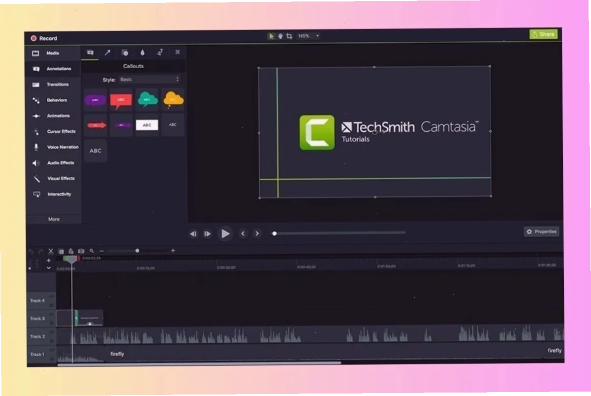 Giao diện cắt ghép video trực tuyến miễn phí