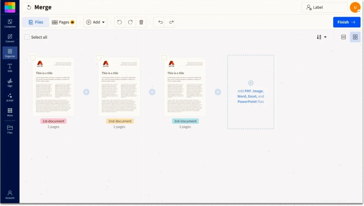 Gộp nhiều file PDF thành 1 một cách hiệu quả