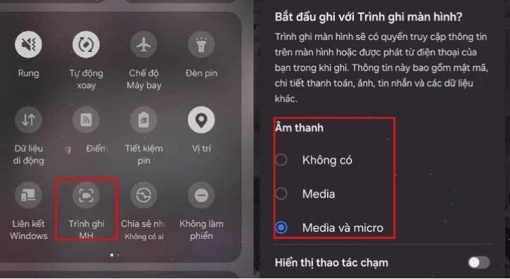 Hướng dẫn cách quay màn hình Android có tiếng chi tiết