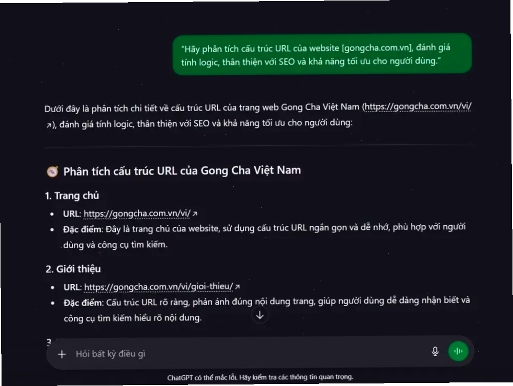 Hướng dẫn phân tích cấu trúc URL của một website
