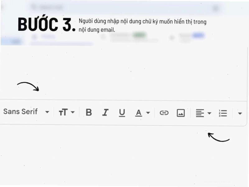 Hướng dẫn tạo chữ ký Gmail chuyên nghiệp: Bước 1