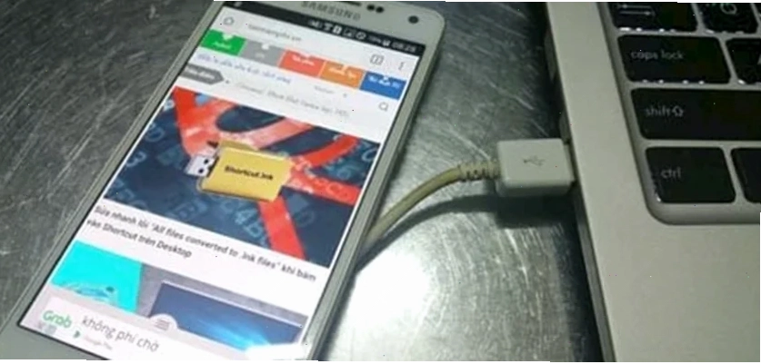 Kết nối điện thoại và máy tính qua cổng USB