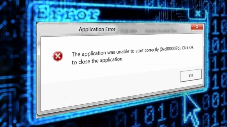 khac phuc error 0xc000007b application unable to start