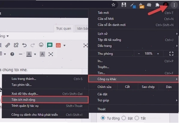 Khắc phục lỗi Internet download manager không bắt link YouTube trên trình duyệt Google Chrome bằng cách cập nhật