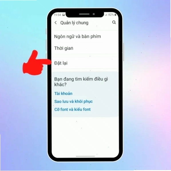 Khôi phục cài đặt gốc cho điện thoại khi gặp lỗi phần mềm