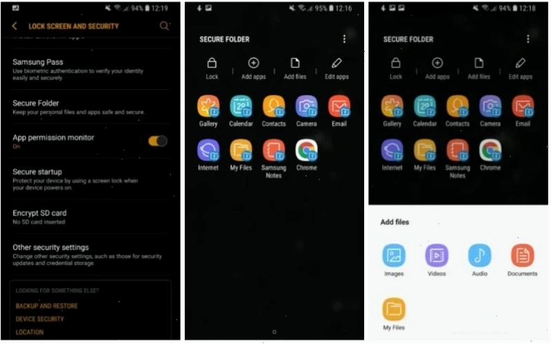 Kích hoạt tính năng khóa ứng dụng bằng vân tay trên Samsung