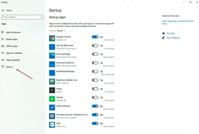 Kiểm tra cài đặt trong phần mềm để tắt ứng dụng khởi động cùng windows