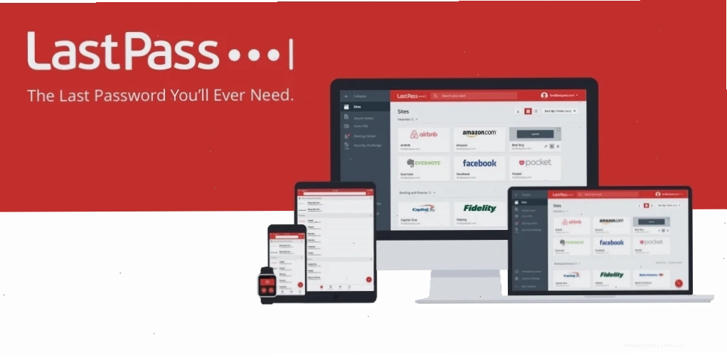 LastPass Password Manager với các tính năng bảo mật nâng cao
