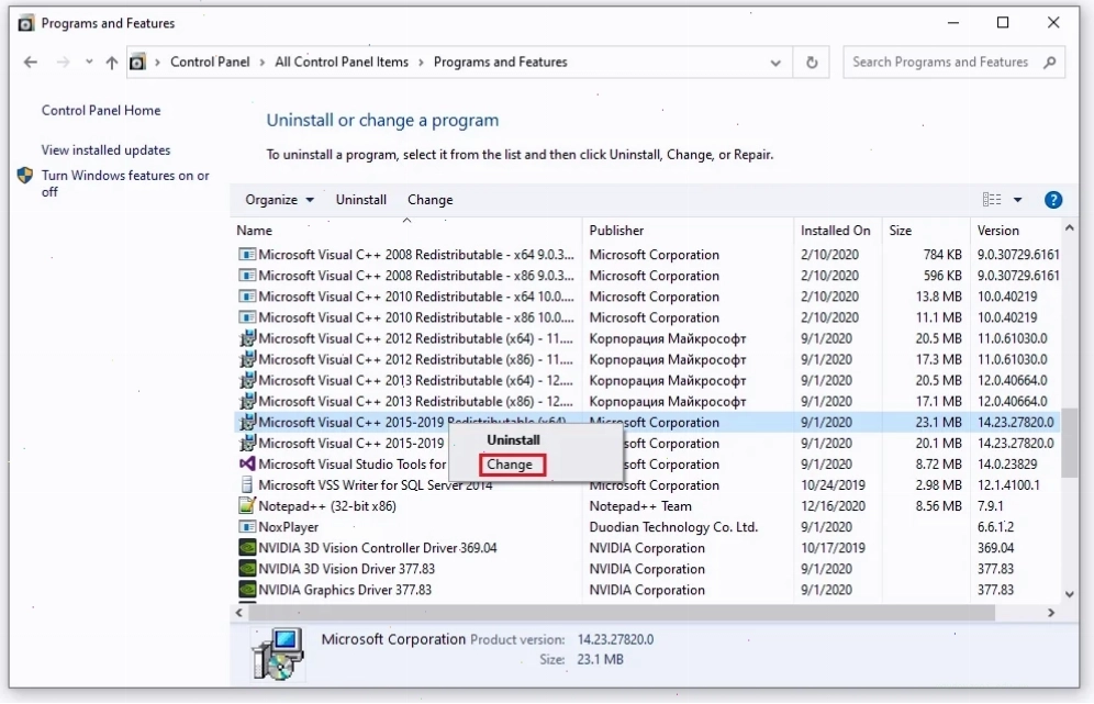 Lỗi api-ms-win-crt-runtime-l1-1-0.dll và cách khắc phục trên Windows