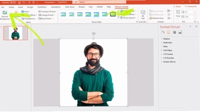Lưu ý khi xóa nền ảnh trong PowerPoint
