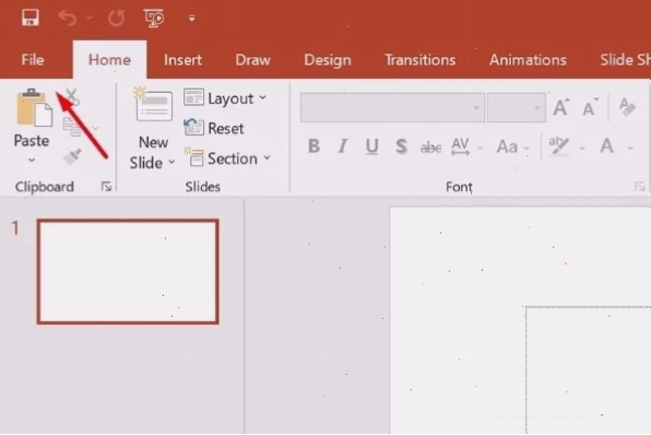 Mở tệp PowerPoint cần chuyển