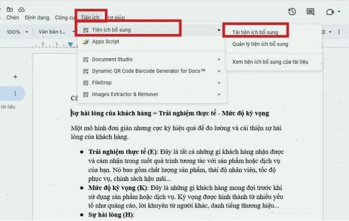 Nhấn OK để thêm font