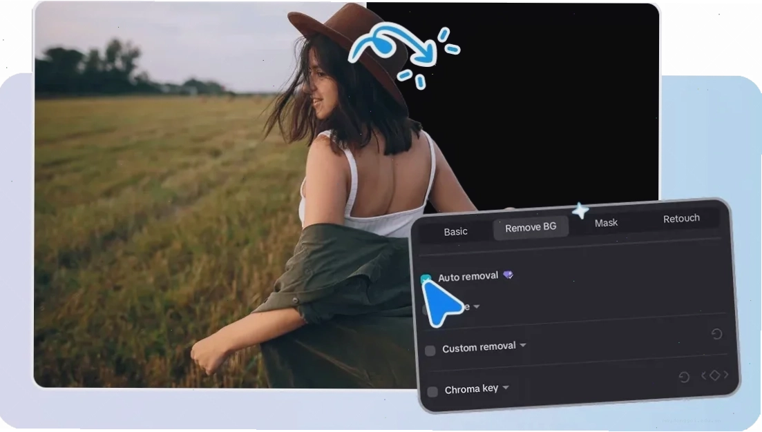 Phân tích khả năng xóa nền video của CapCut