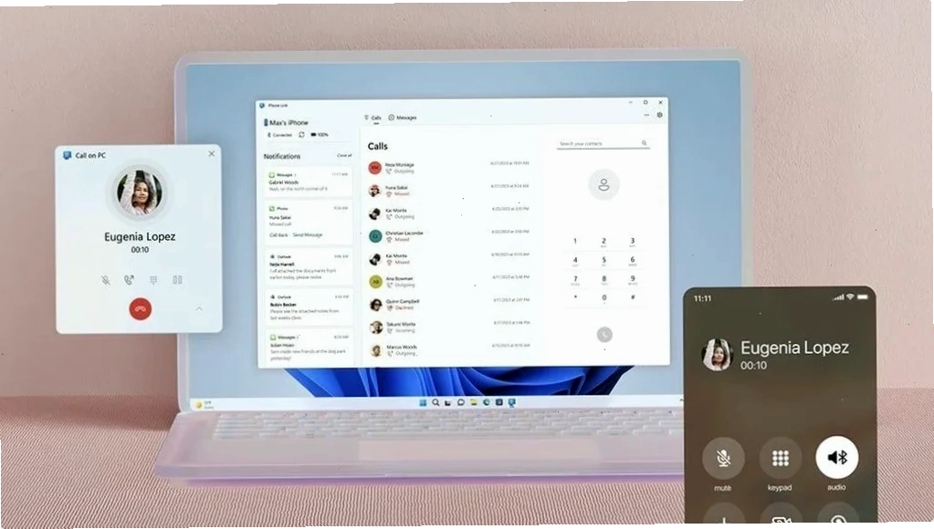 Sử dụng Link to Windows chiếu màn hình điện thoại lên máy tính