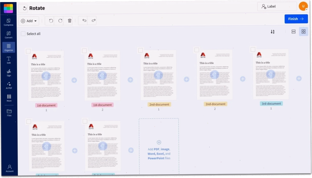 sửa file pdf bị ngược bằng foxit reader