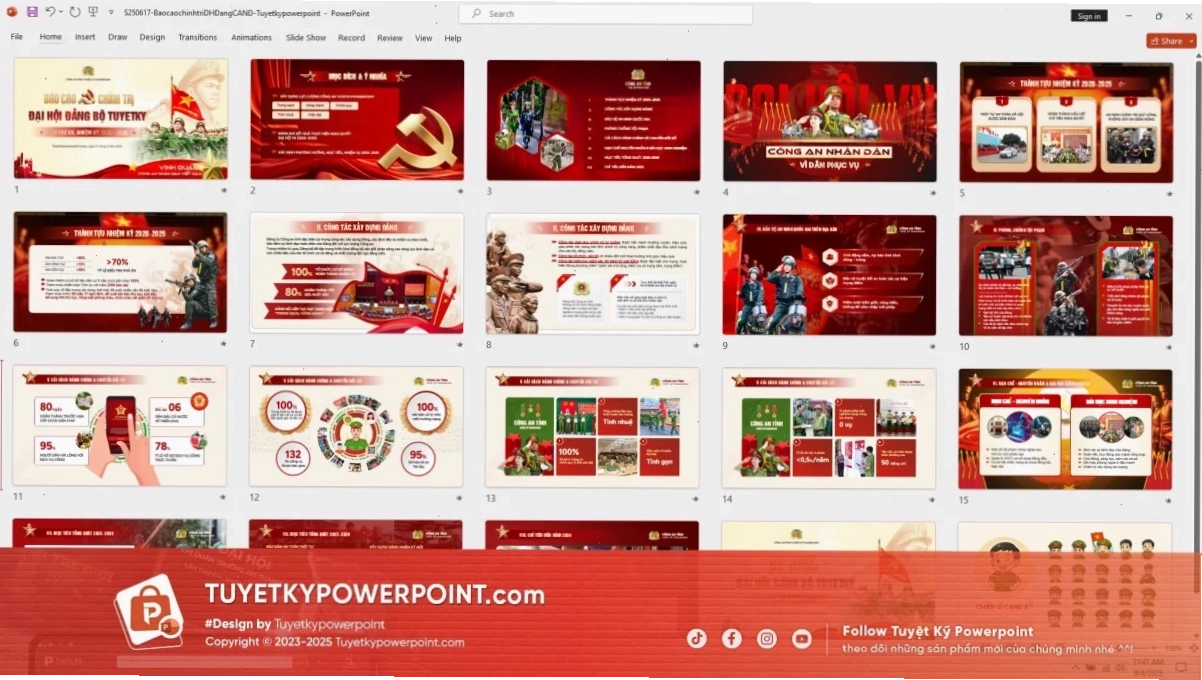 Tải ngay 100+ mẫu slide PowerPoint đẹp, chuyên nghiệp tại TuyetkyPowerPoint