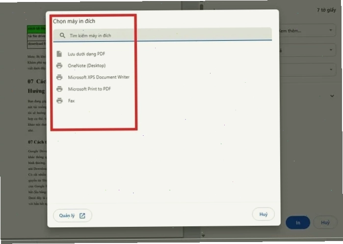 Tạo bản sao file trên Google Drive