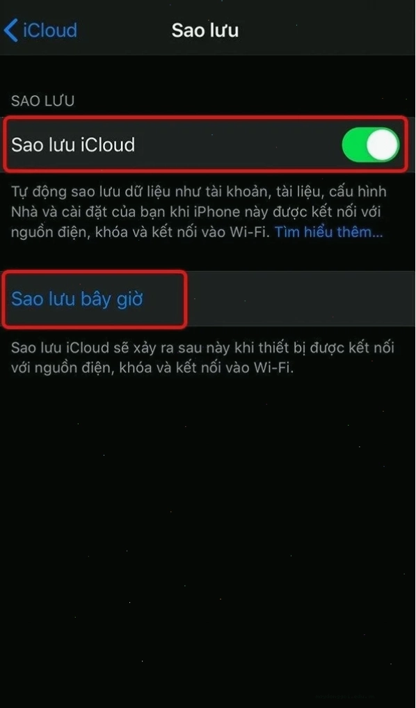 Tắt tính năng đồng bộ danh bạ trên iPhone