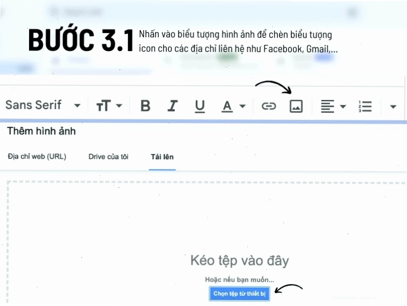 Thiết lập chữ ký mặc định