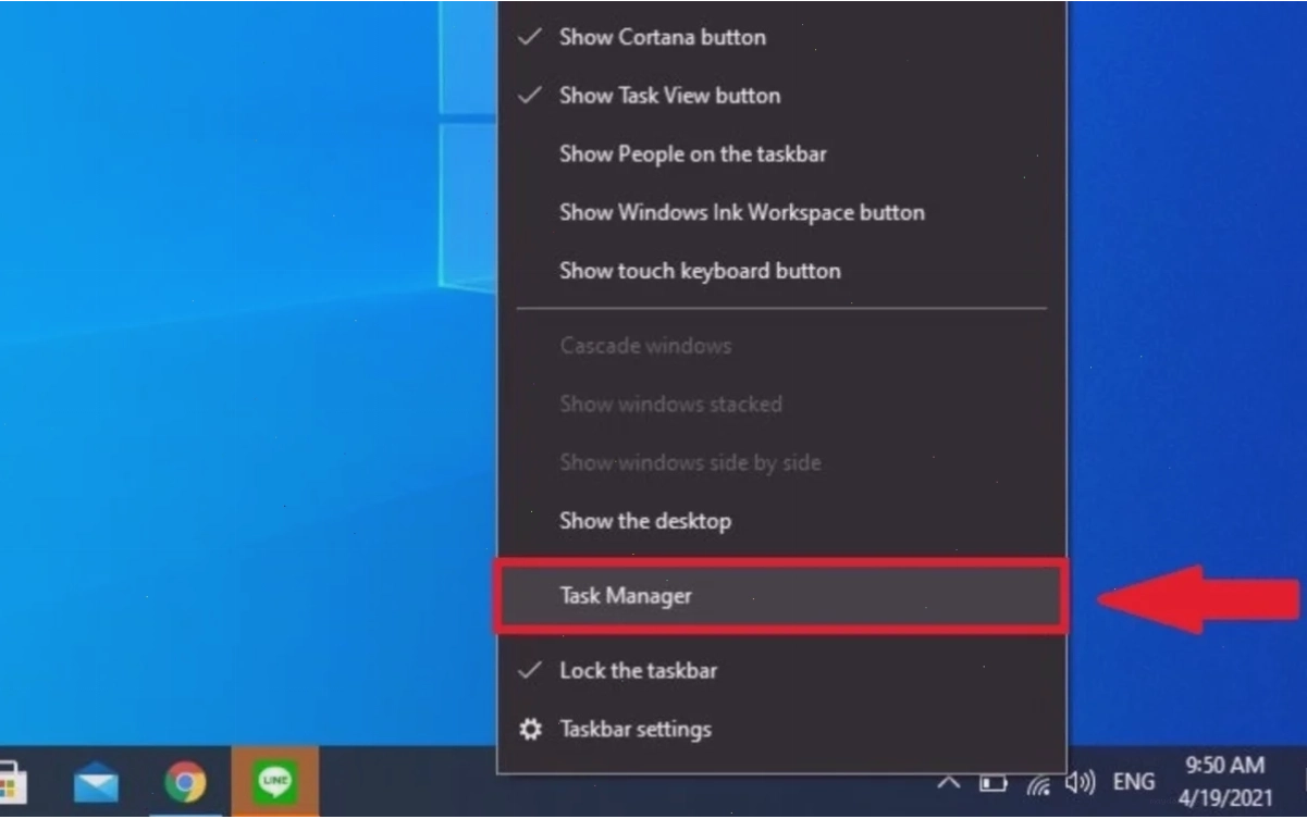 Thường xuyên kiểm tra Task Manager để hạn chế lỗi ổ cứng