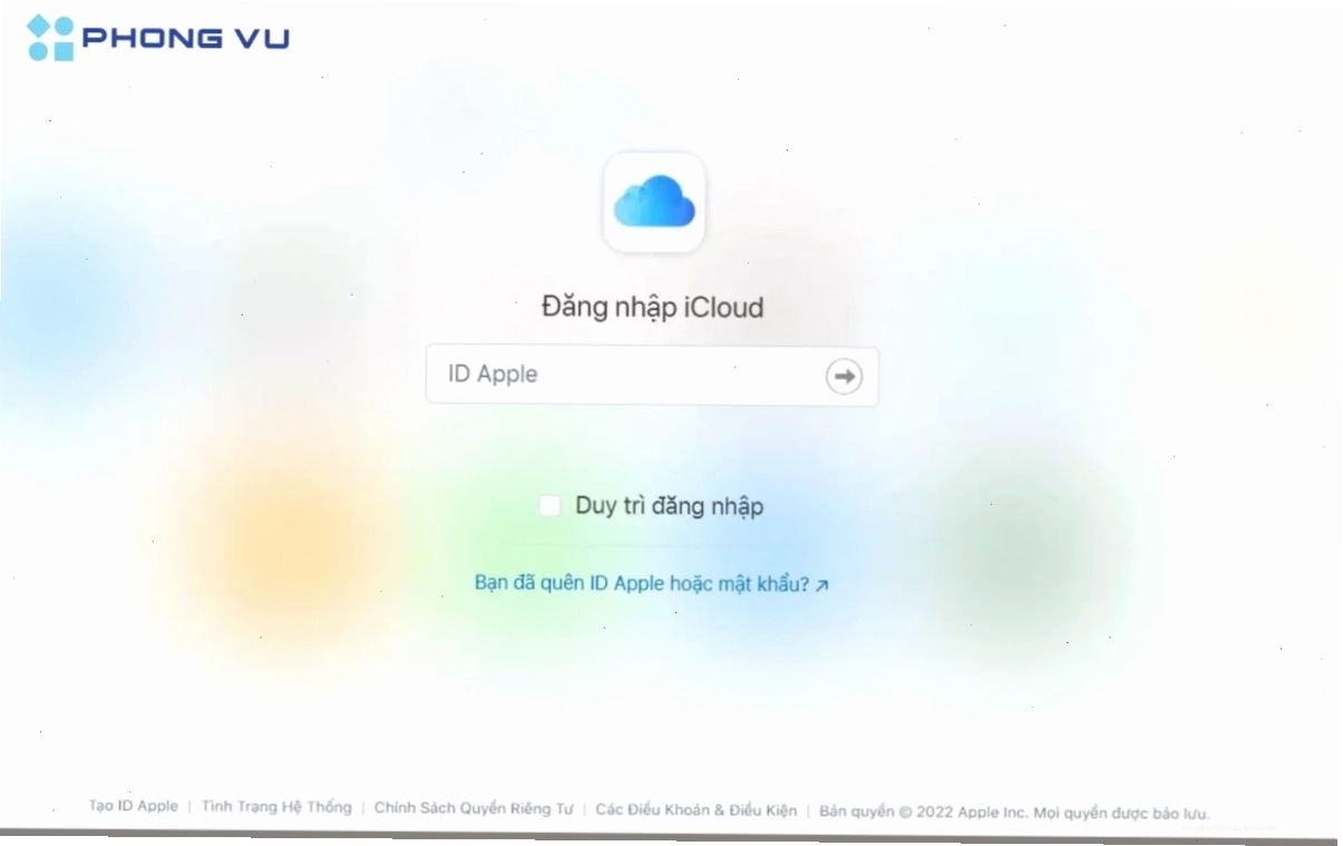 Tìm iPhone bị mất bằng trang web iCloud.com