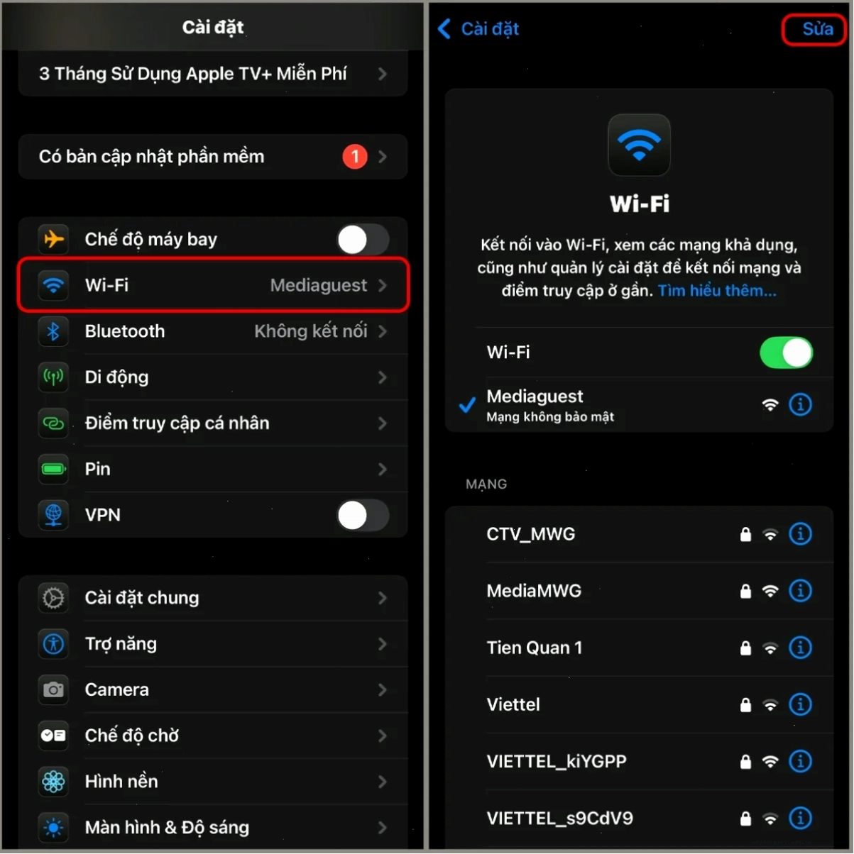 Ứng dụng Mật khẩu trên iPhone giúp xem và quản lý mật khẩu WiFi dễ dàng