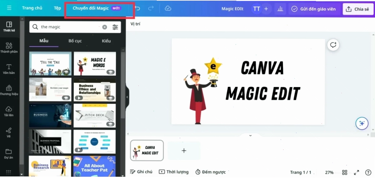 Ứng dụng thực tế của Canva Magic Edit trong việc thay đổi trang phục